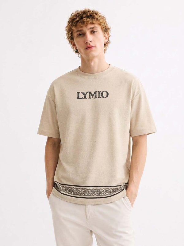 Men's Premium Graphic Printed Oversized T-Shirt