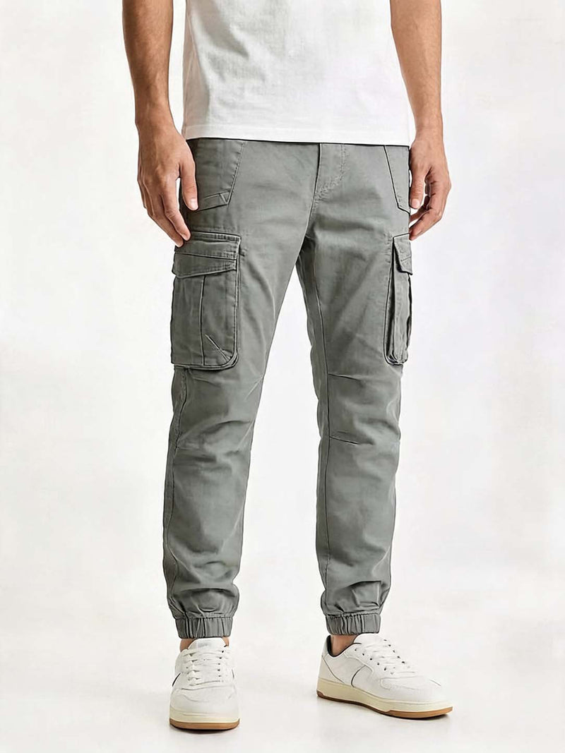 Men's Premium Utility with Cuffed Hems Cargo Pants