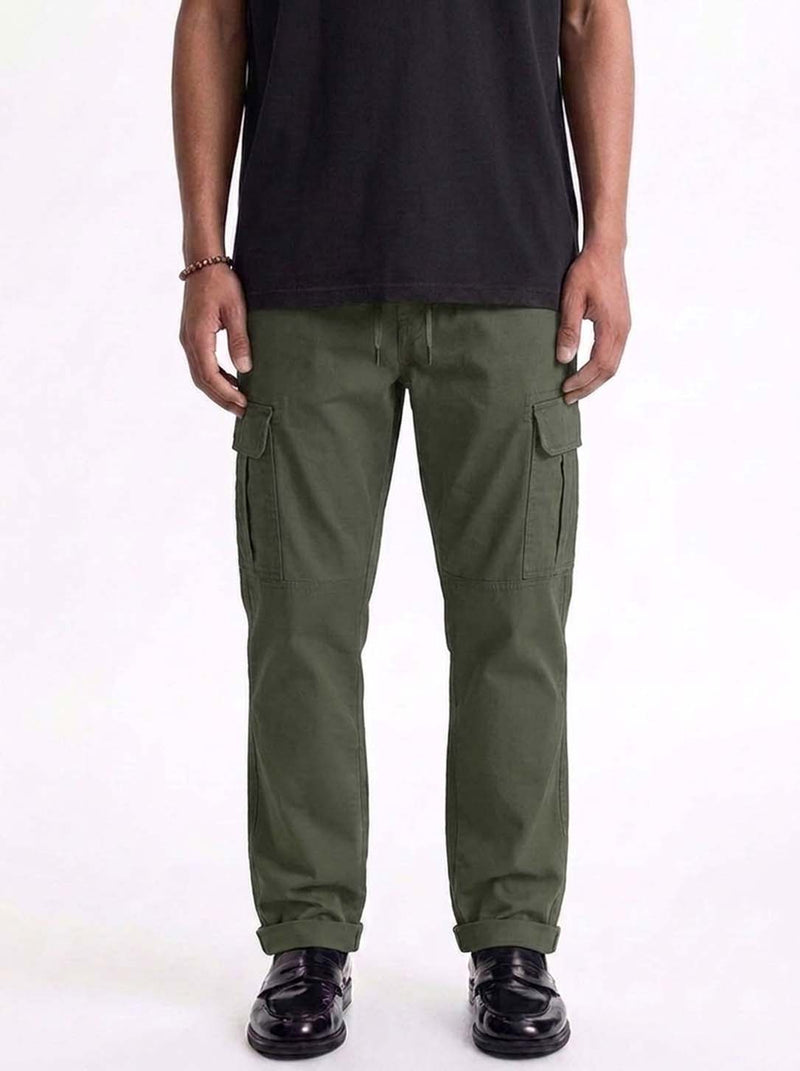Men’s Premium Slim Fit Utility with Multiple Pockets Cargo Pants