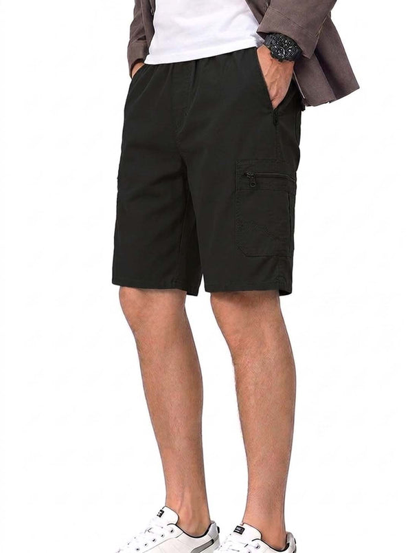 Men's Premium Casual with Zipper Pockets Shorts