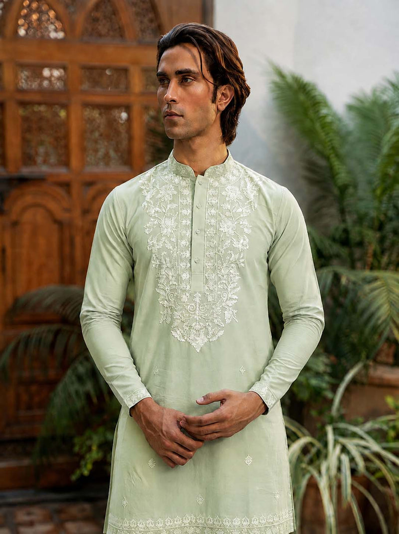 Men's Premium Embroidered Elegant Traditional Wear Kurta