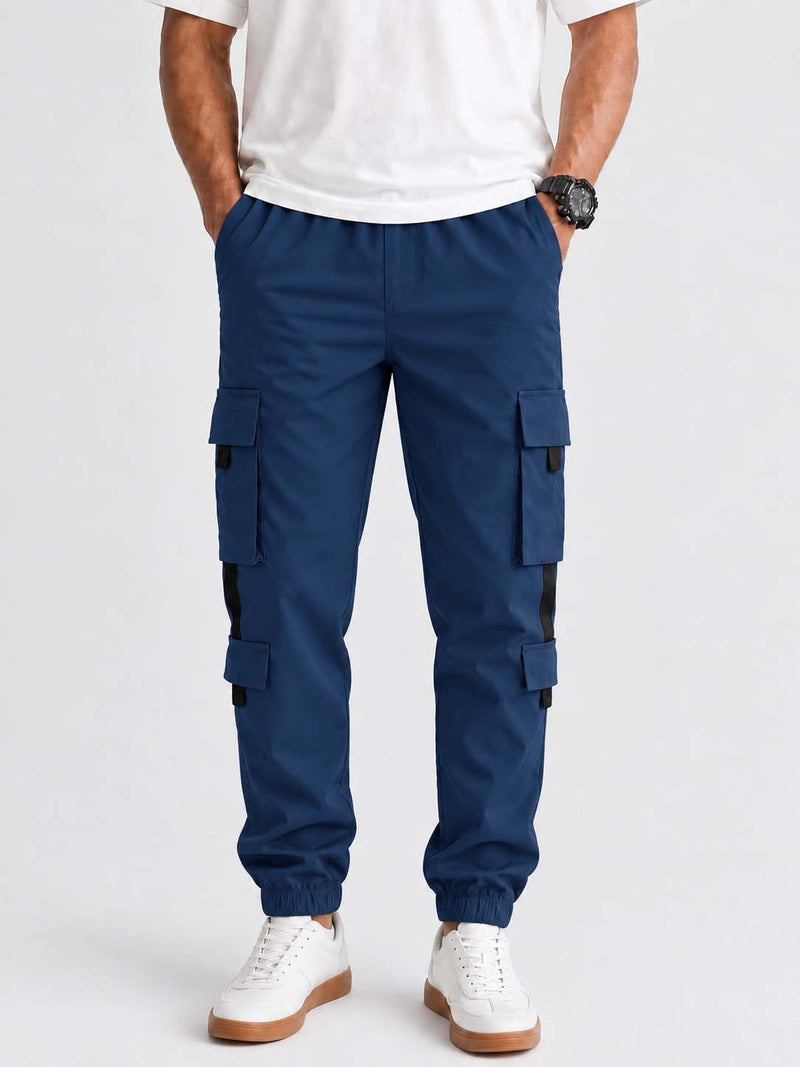 Men's Premium Multi-Pocket Jogger Track Pant