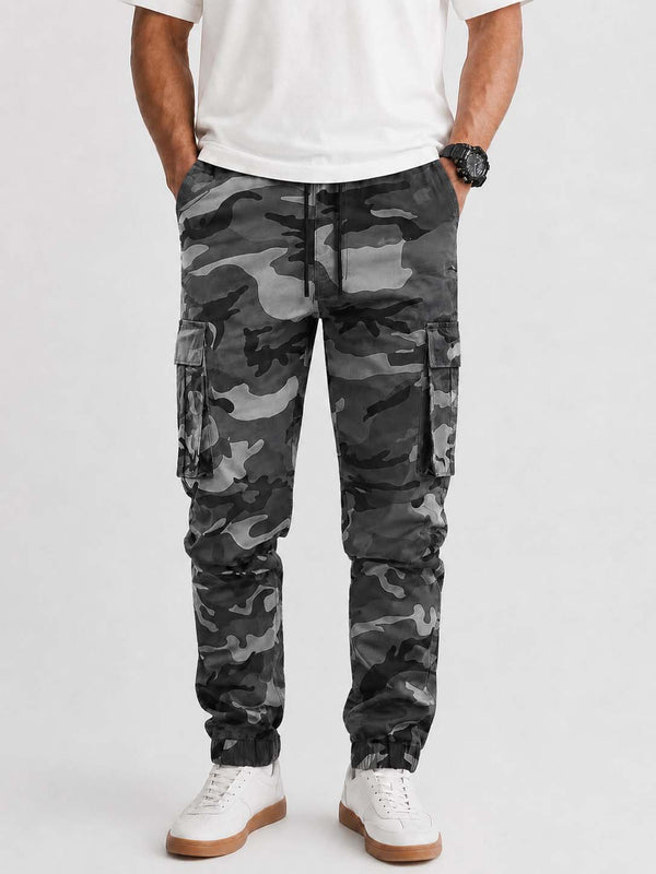 Men’s Premium Camouflage Cargo Jogger Pants