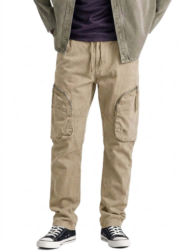Men's Premium Zipper Pocket Stylish Cargo Pants