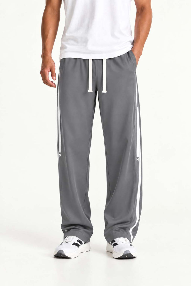 Men's Premium Regular Double Side-Striped Cuffed track pant