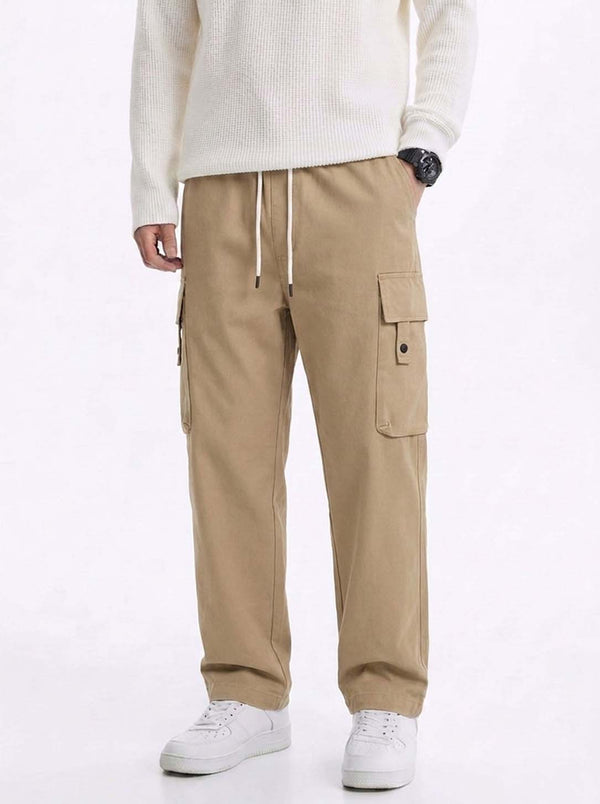 Men’s Premium Relaxed Fit Multi-Pocket Cargo Pants