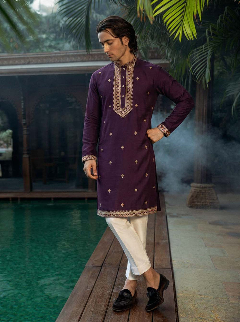 Men’s Embroidered Premium Ethnic Wear Kurta