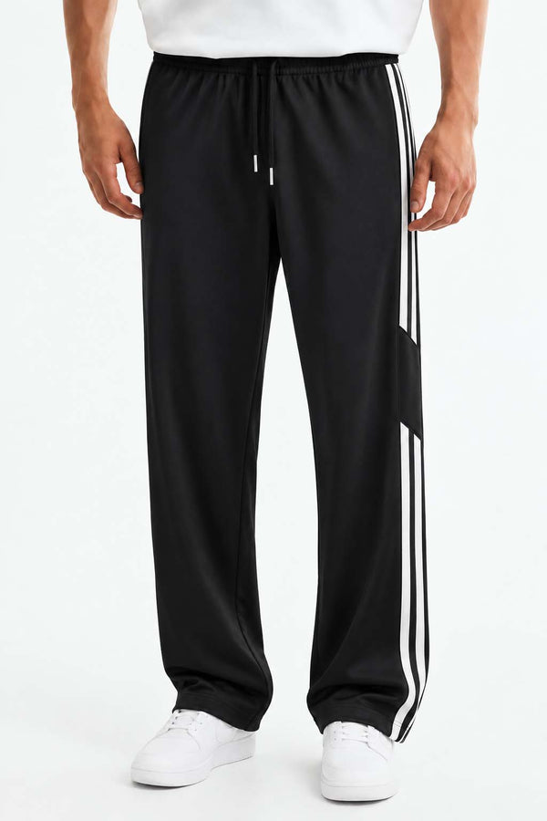 Men's Premium Regular Fit Side-Striped Track Pants