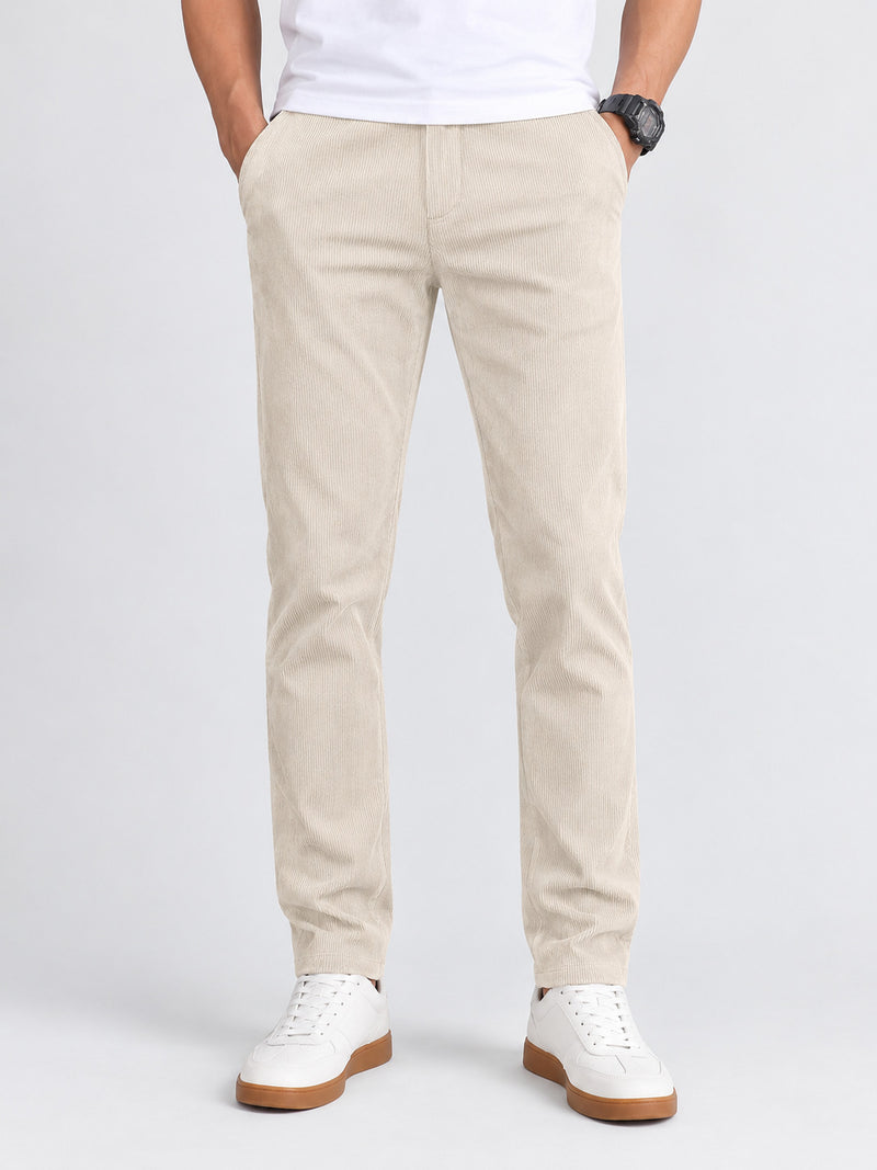 Men’s Premium Regular fit Rib Patten Trousers