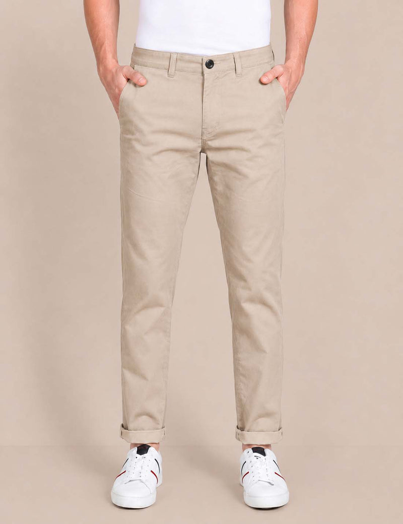 Men’s Classic Chino Trousers – Comfortable Regular-Fit Casual Pants