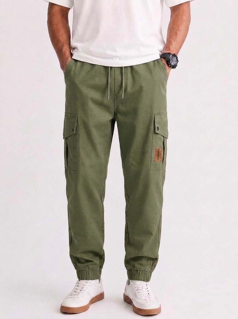 Men's Premium Relaxed Fit Urban Cargo Jogger Pants