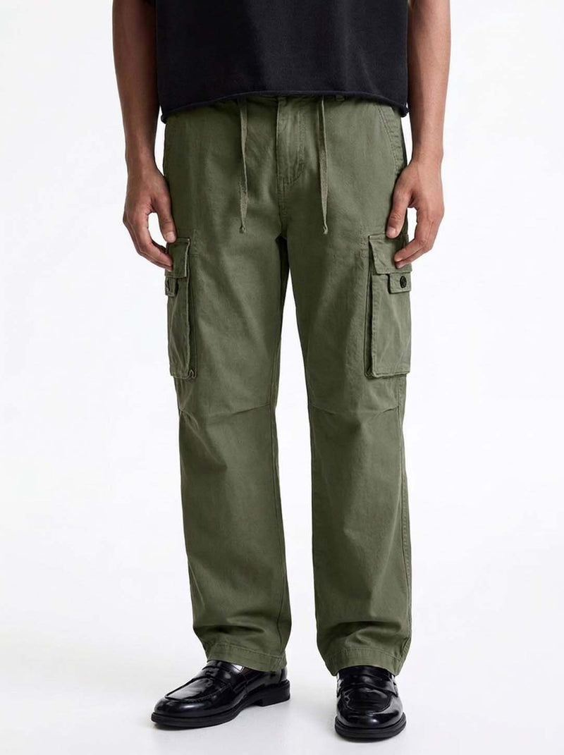 Men's Premium Regular Fit with Multiple Utility Pockets Cargo Pants