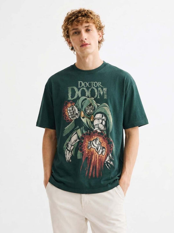Men's Premium Graphic Printed Oversized T-Shirt