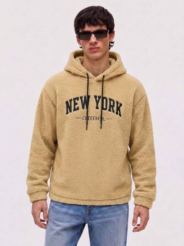 Men’s Fleece New York Graphic Sweatshirt Hoodies