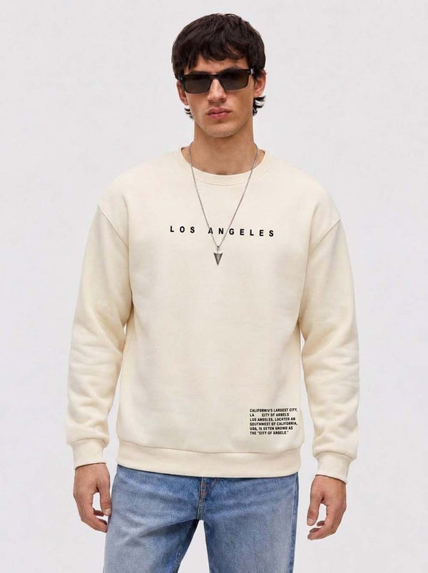 Men’s Premium Casual Full Sleeve Printed Crew Neck Sweatshirt
