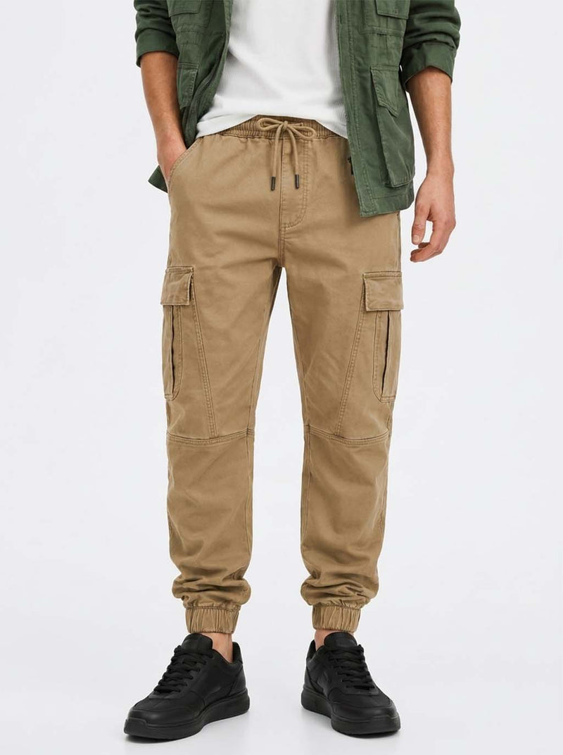 Men's Premium Relaxed-Fit Cargo Joggers