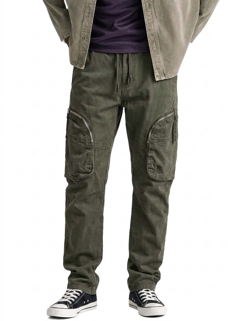 Men's Premium Zipper Pocket Stylish Cargo Pants