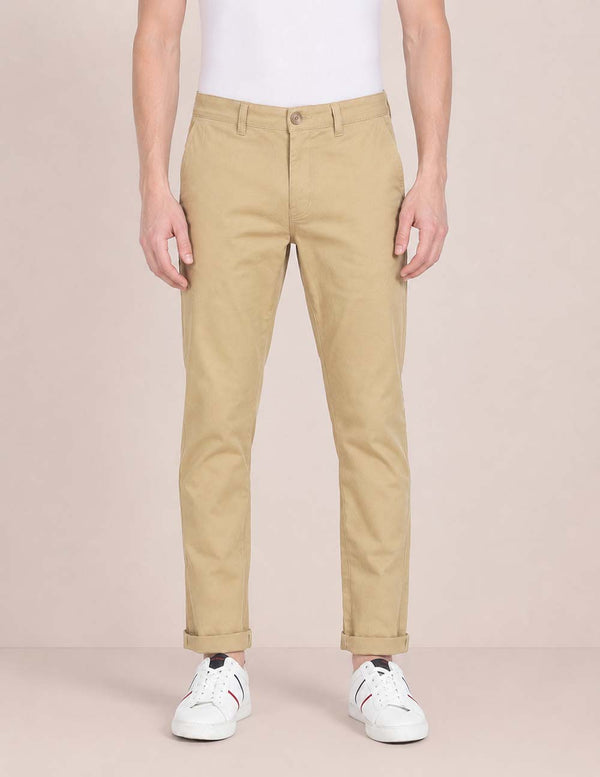 Men’s Classic Chino Trousers – Comfortable Regular-Fit Casual Pants