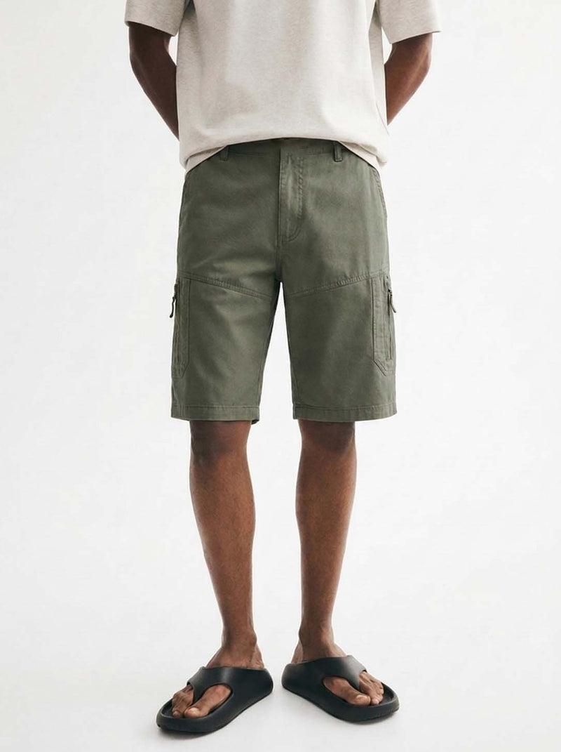 Men's Premium Zippered Pocket Casual Shorts