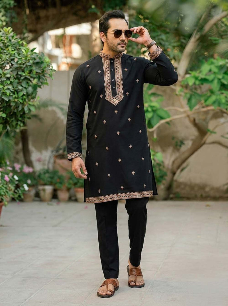 Men’s Embroidered Premium Ethnic Wear Kurta