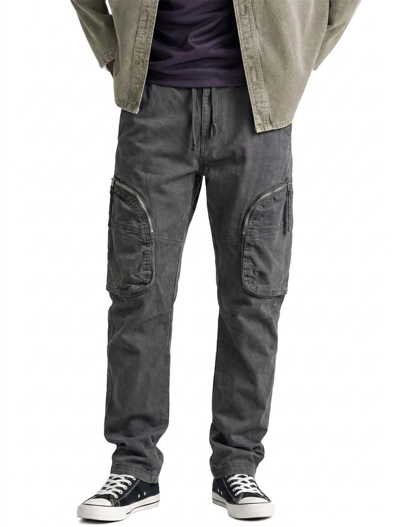 Men's Premium Zipper Pocket Stylish Cargo Pants