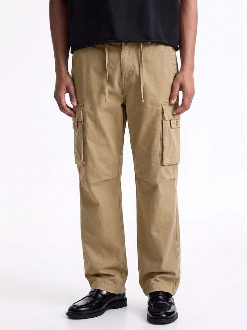 Men's Premium Regular Fit with Multiple Utility Pockets Cargo Pants