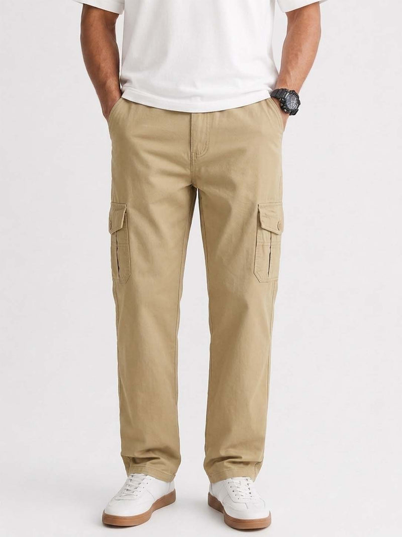 Premium Relaxed-Fit Utility Cargo Pants for Men