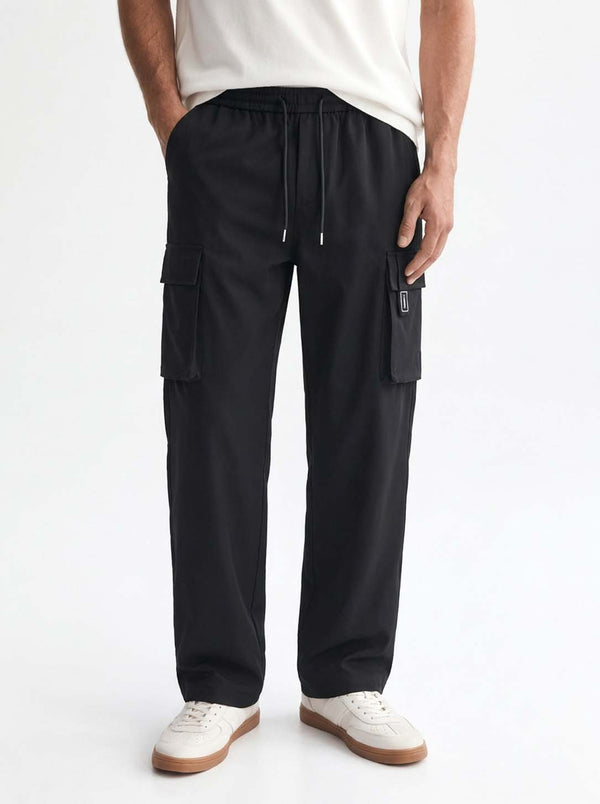 Men's Premium Straight-Fit Regular Cargo Pants