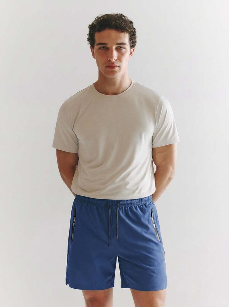 Men's Premium Athletic Sports with Zipper Pockets Shorts