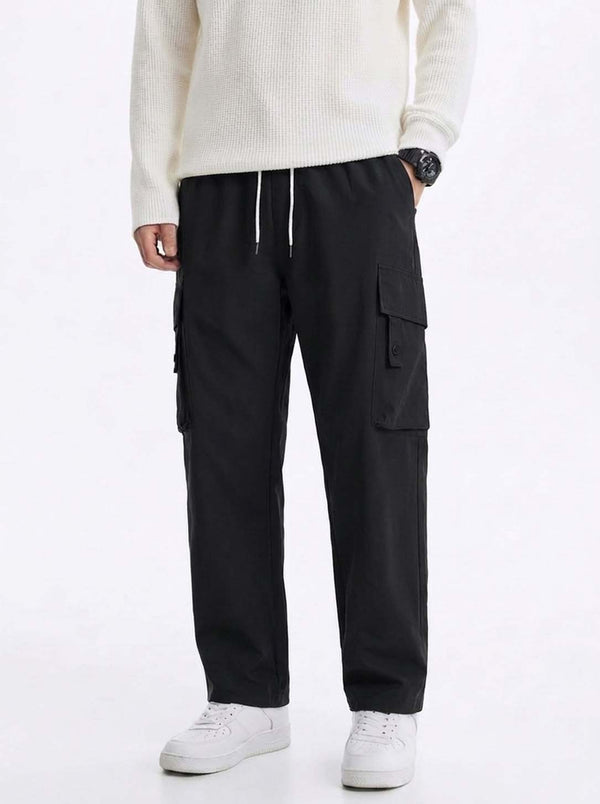 Men’s Premium Relaxed Fit Multi-Pocket Cargo Pants