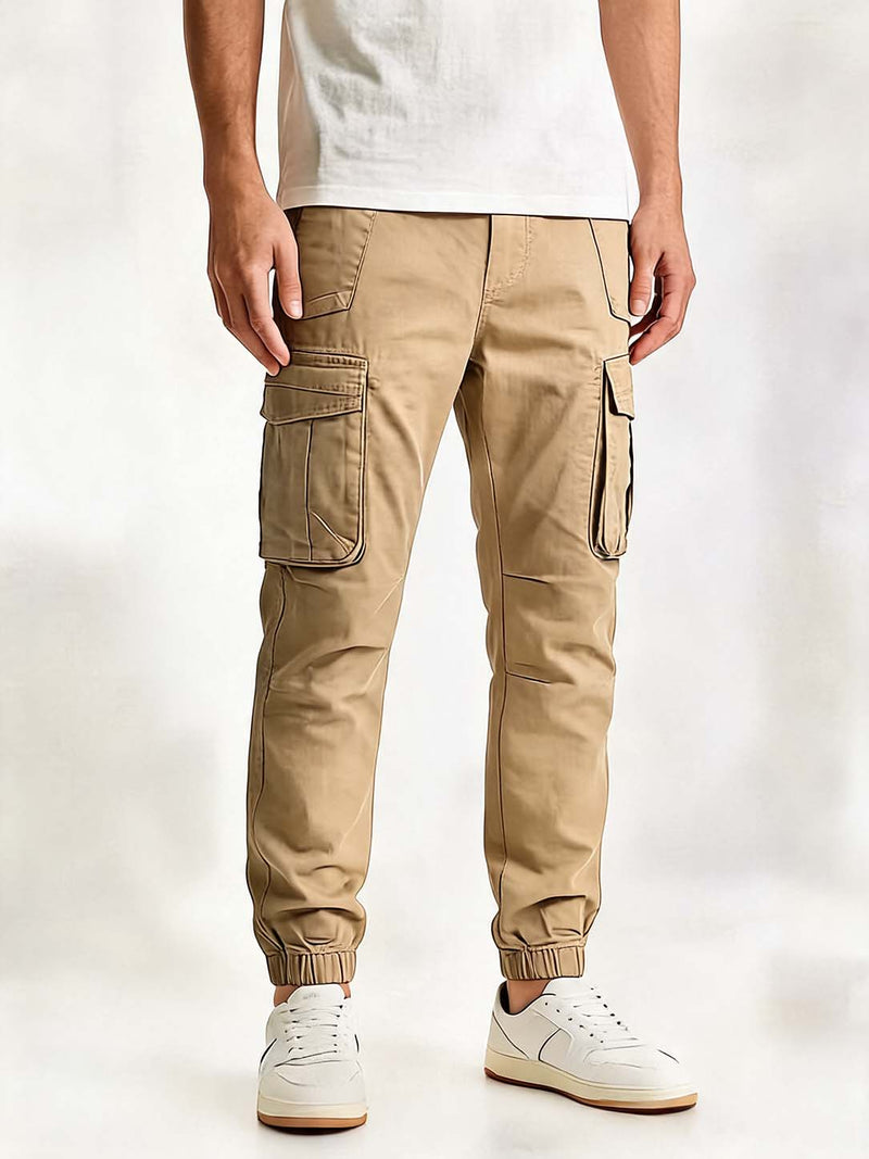 Men's Premium Utility with Cuffed Hems Cargo Pants