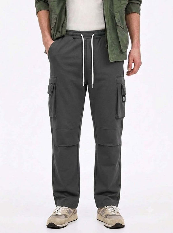 Men’s Premium Casual Relaxed Fit Utility Cargo Pants