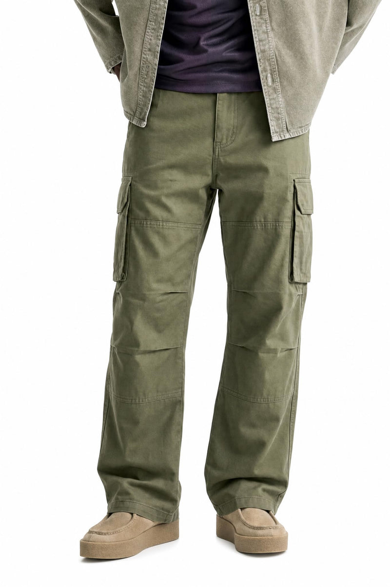 Men's Premium Modern Urban Streetwear Cargo Joggers