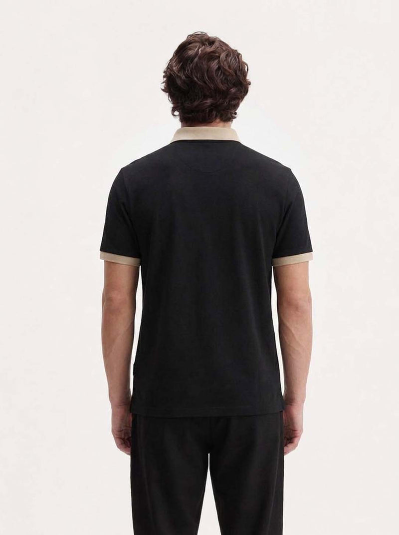 Men’s Premium Contrast Collar Polo T-Shirt