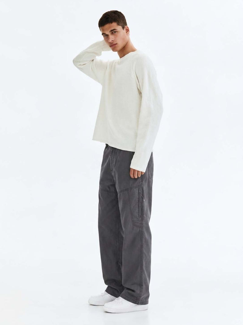 Men's Premium Straight Leg Elastic Waist Cargo