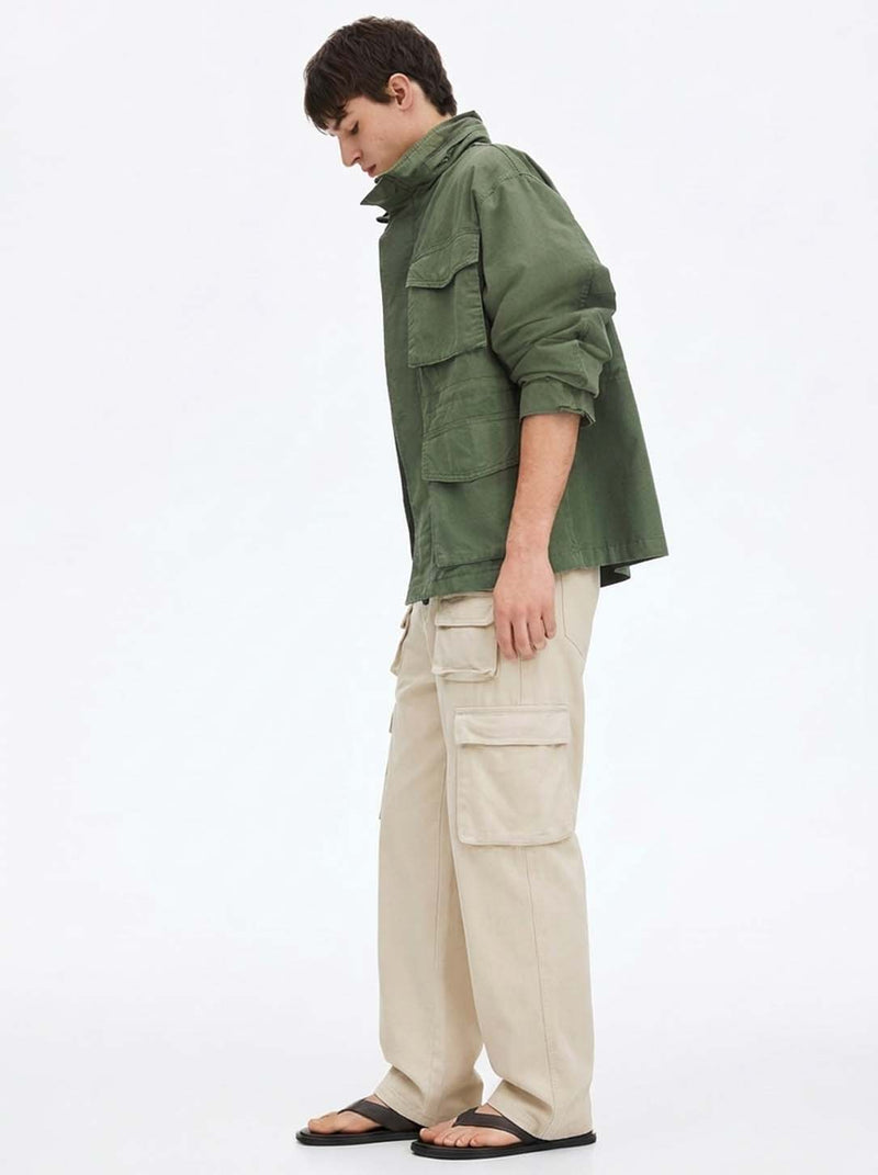 Men's Premium Regular Fit Multi-Pocket Design Cargo Pants