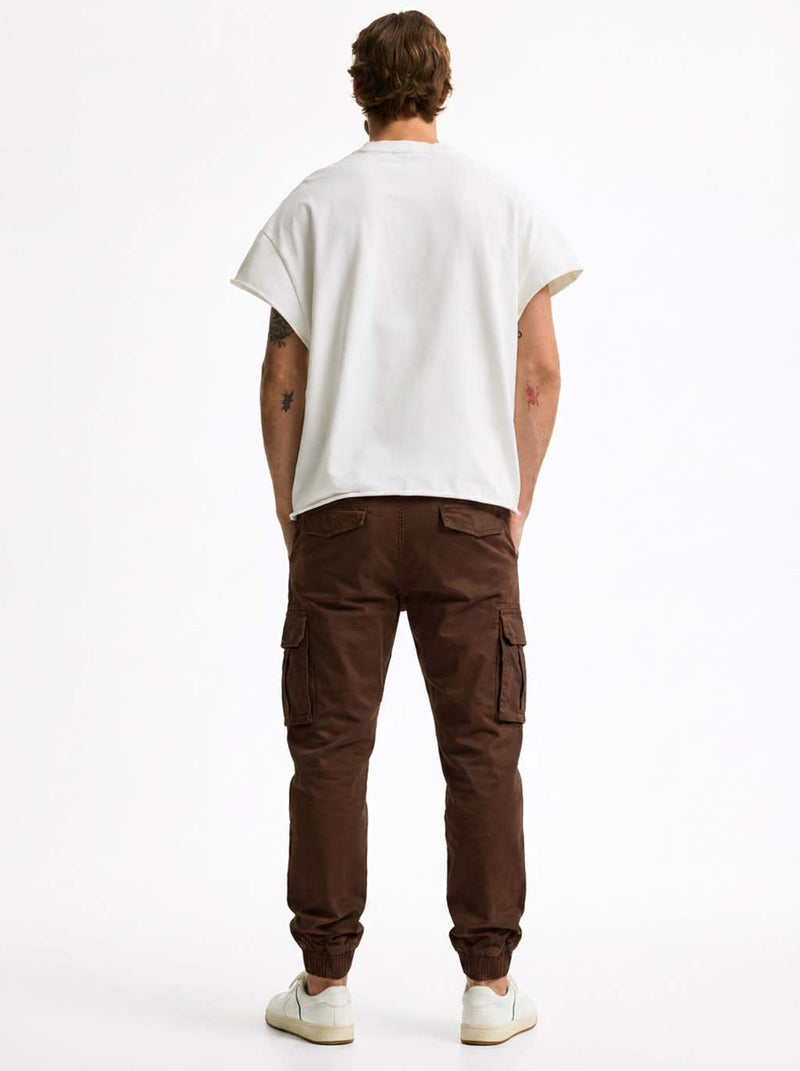 Men’s Modern Multi-Pocket Cargo Jogger Pants – Relaxed Fit