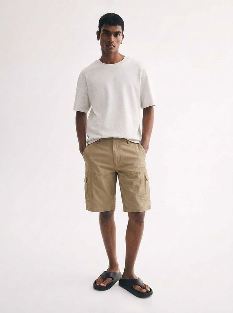 Men's Premium Zippered Pocket Casual Shorts