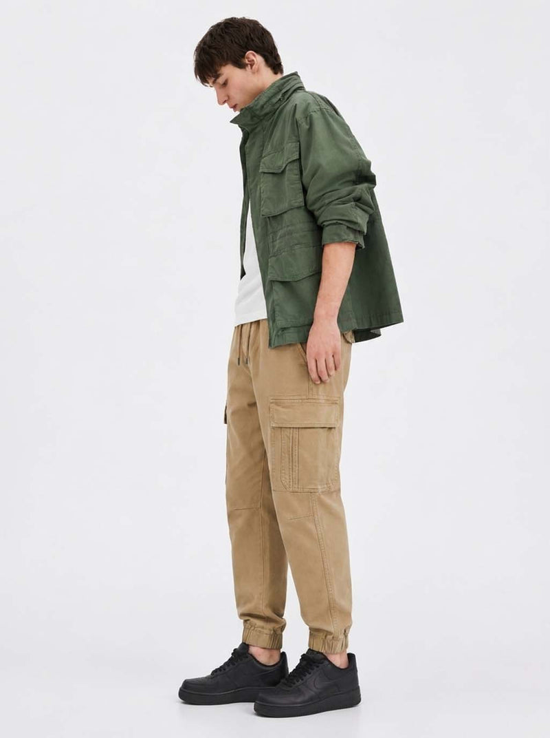 Men's Premium Relaxed-Fit Cargo Joggers