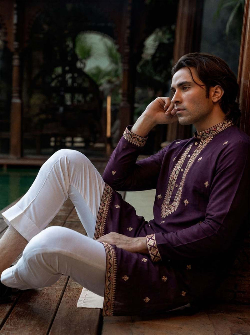 Men’s Embroidered Premium Ethnic Wear Kurta