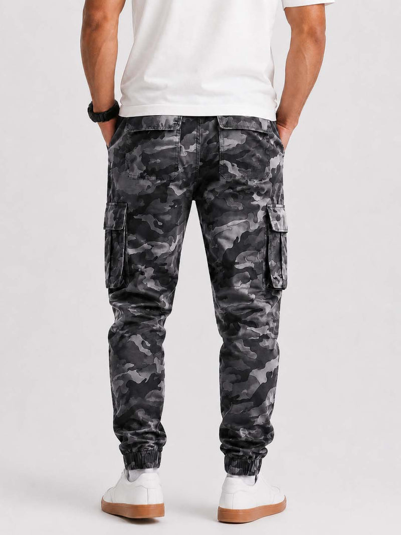 Men’s Premium Camouflage Cargo Jogger Pants