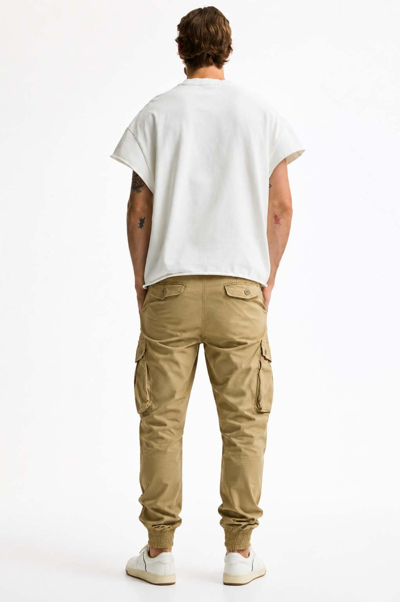 Men’s Modern Multi-Pocket Cargo Jogger Pants – Relaxed Fit