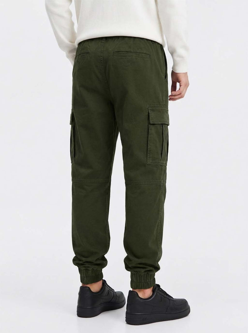 Men's Premium Relaxed-Fit Cargo Joggers