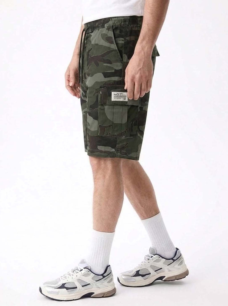 Men's Premium Military Style Camouflage Casual Shorts