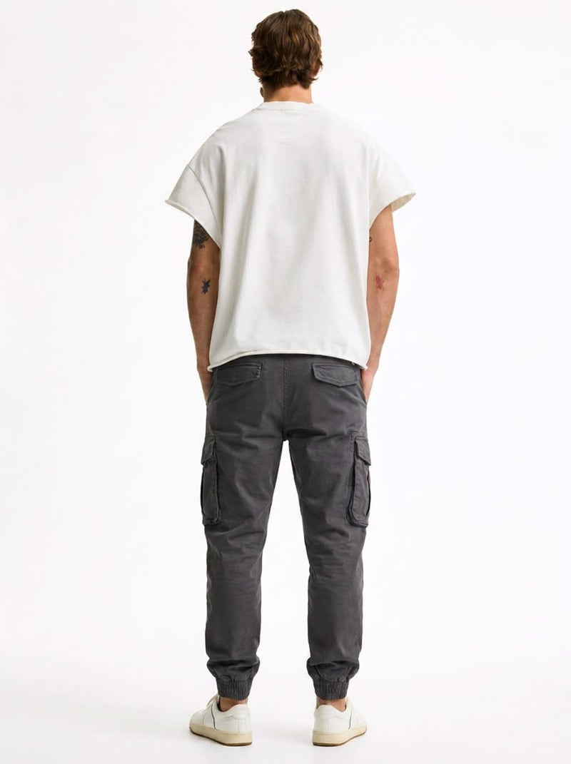 Men’s Modern Multi-Pocket Cargo Jogger Pants – Relaxed Fit