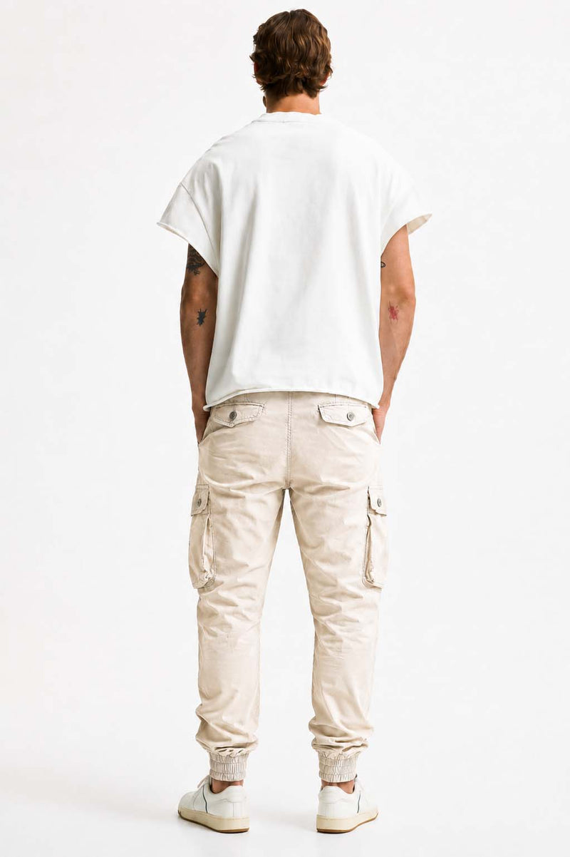 Men’s Modern Multi-Pocket Cargo Jogger Pants – Relaxed Fit
