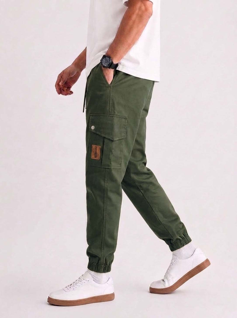 Men's Premium Relaxed Fit Urban Cargo Jogger Pants
