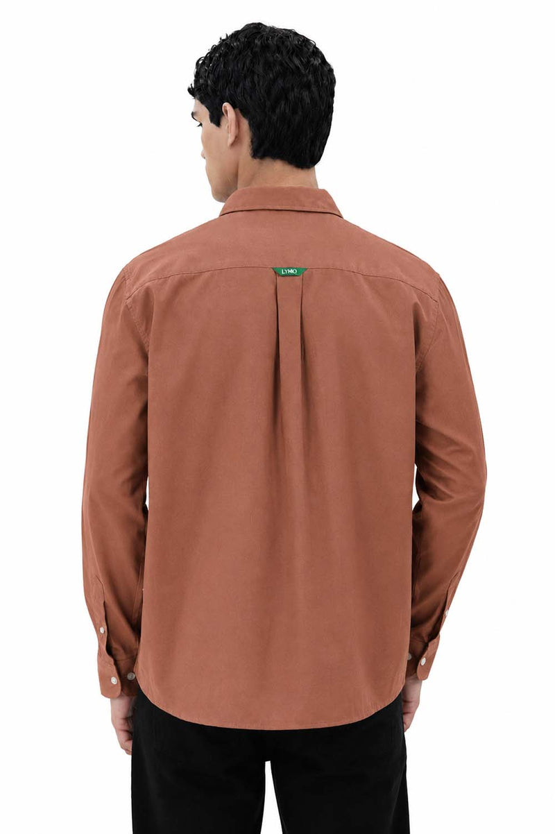 Men’s Premium Cotton Solid Casual Button-Down Shirt