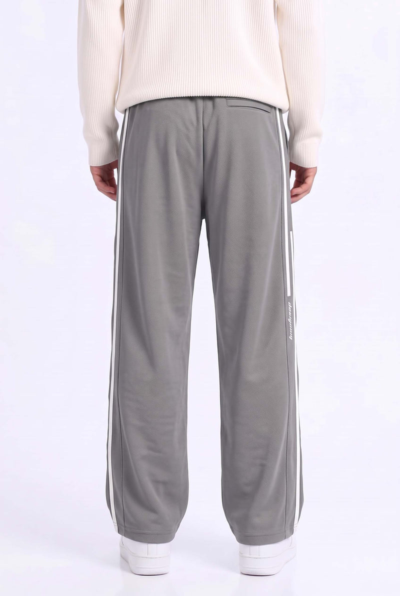 Men's Premium Side-Striped Straight-Leg Track Pants