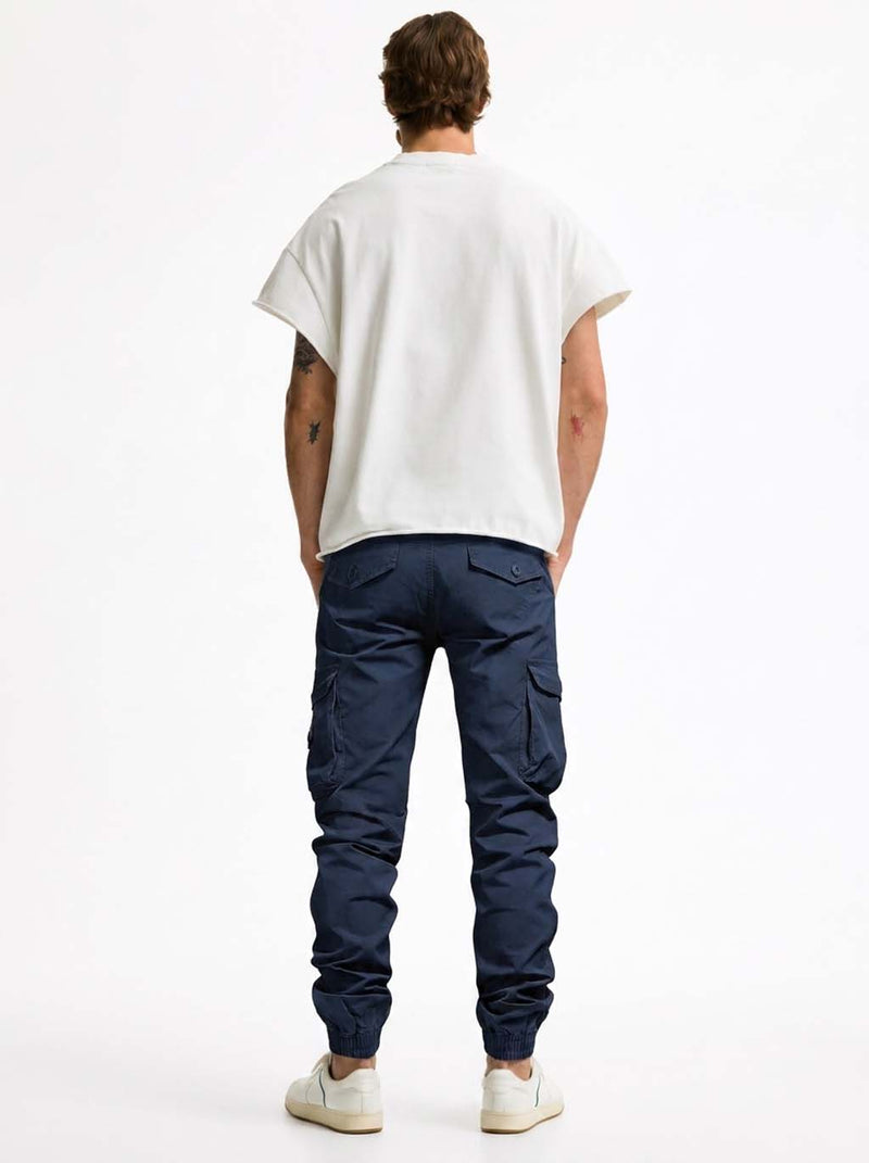Men’s Modern Multi-Pocket Cargo Jogger Pants – Relaxed Fit
